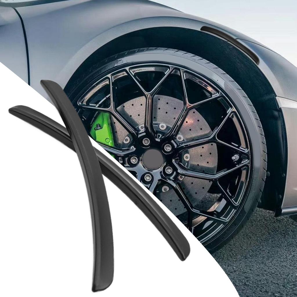 Car Wheel Tire Eyebrow Strips Decorative Protection Adhesive Anti-Collision Strip For Daily Commuters Vehicle Restorers Ride