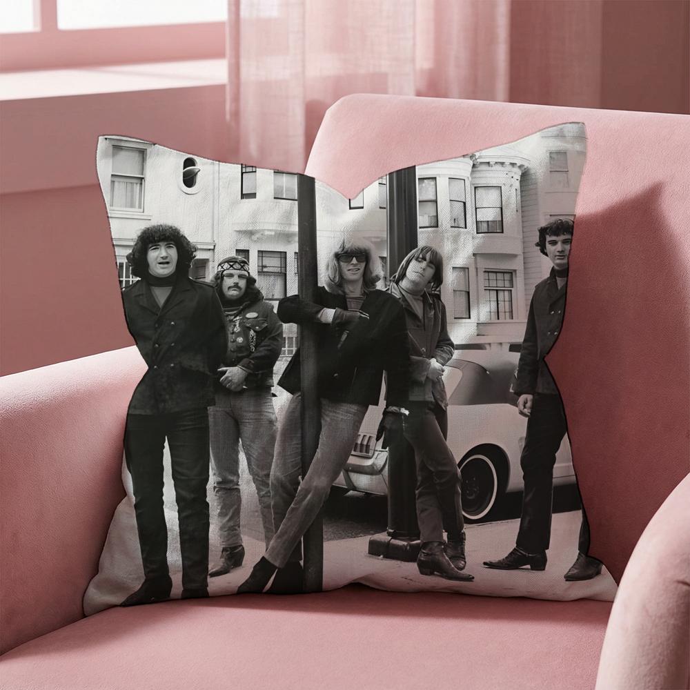 Grateful Dead Rock Band Cushion Cover Multi-Scene Pillow Cover for Home & Car - Reversible, Soft & Durable for Daily Use