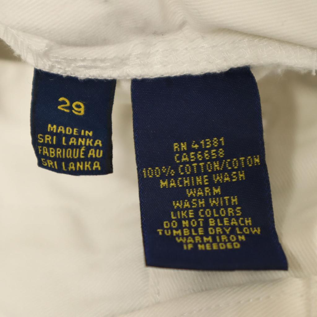 Polo Ralph Lauren Classic Fit Shorts W29 White Men's Used