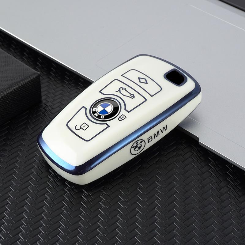 CMU2  Soft TPU For BMW 530i 550i 320i 1 2 3 4 5 Series 118i 225i M240i F20 F21 F30 F31 F25 F01 Car Key Cover Case All-Inclusive Shell