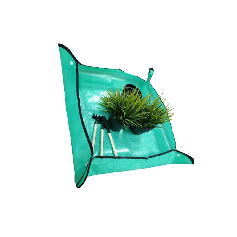 Pflanzmatte 50 cm - 150 cm Garten-Blumenerde-Pad Faltbare Gartenpflanze Blumentopf Umpflanzen Wasserdichte Matten Pflanzenzubehör