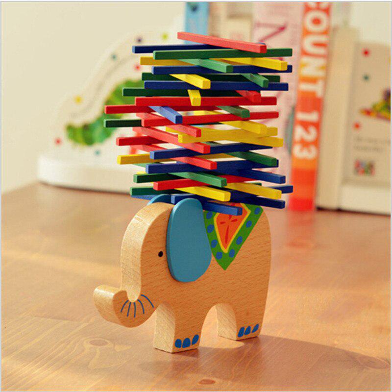 Stack And Balance Buy Children Wooden Balance Stacking Game, Educational Building Block ...