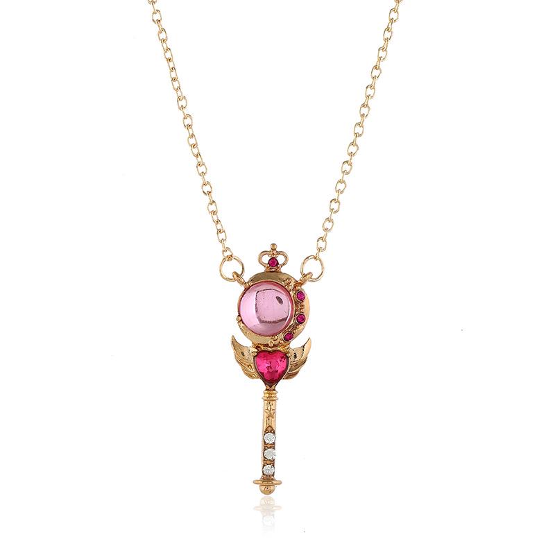 Dignity Crown Scepter Necklace - European & American Fashion