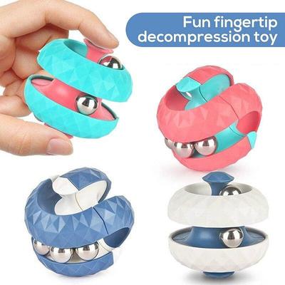 1PC Bunte Gyro Orbit Ball Spinner Cube Spielzeug Kreisel Anti Angst Büro Schreibtisch Spielzeug Puzzle Spiele