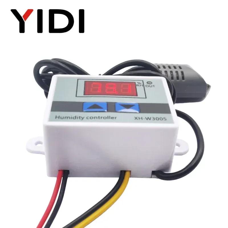 W3005 Afișaj Digital LED Higrometru Controler Umiditate Incubator Senzor Măsurător Detector Control Higrostat 12V 24V 110V 220V