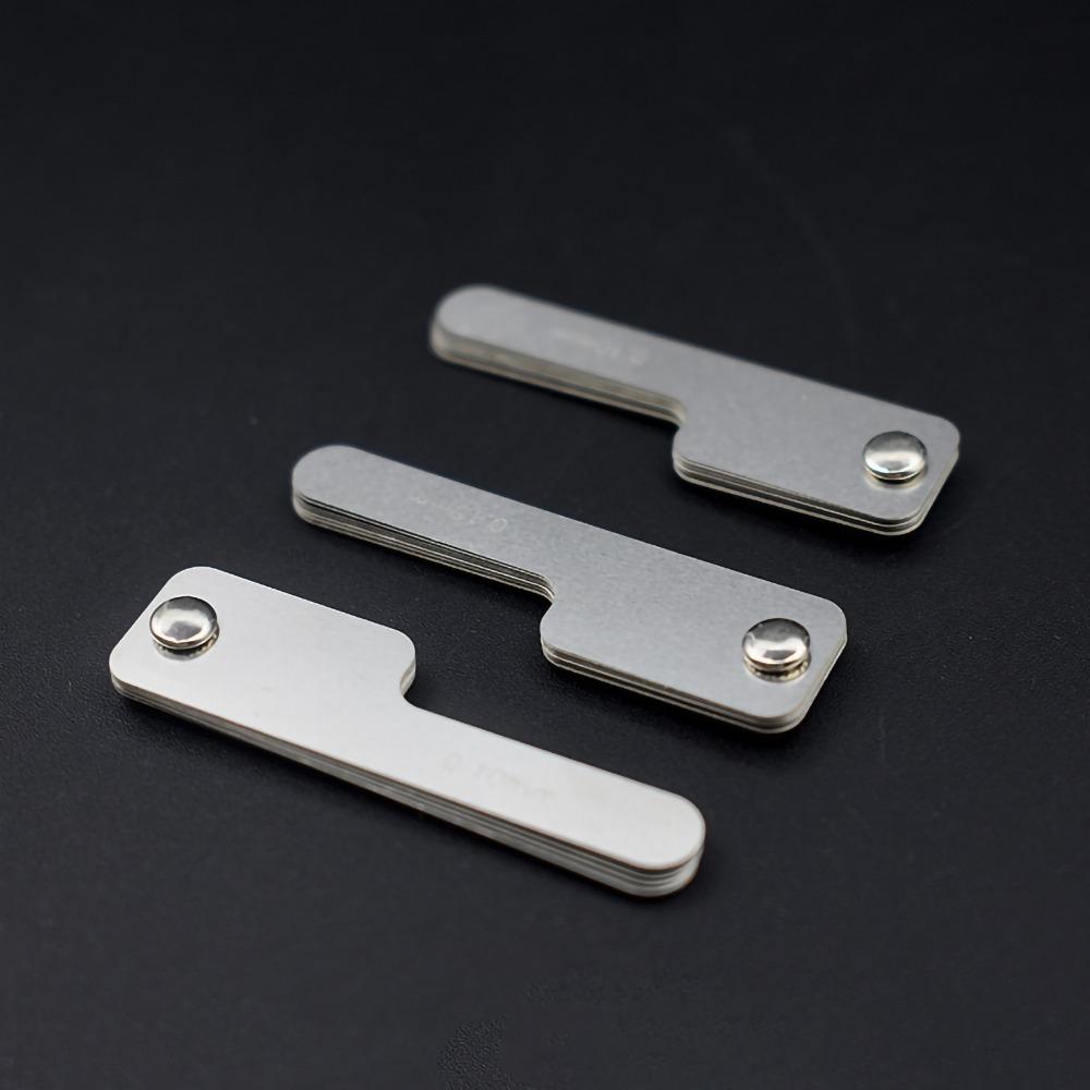 7 Blades Tooth Gap Measuring Tool Stainless Steel Orthodontic Gap Ruler  Dental Clinic