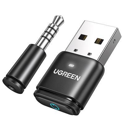 UGREEN USB Audio Bluetooth Adapter for Compatible with Windows and APTX Includes Mini Low Plug and Play Certification Transmitter, 5.3