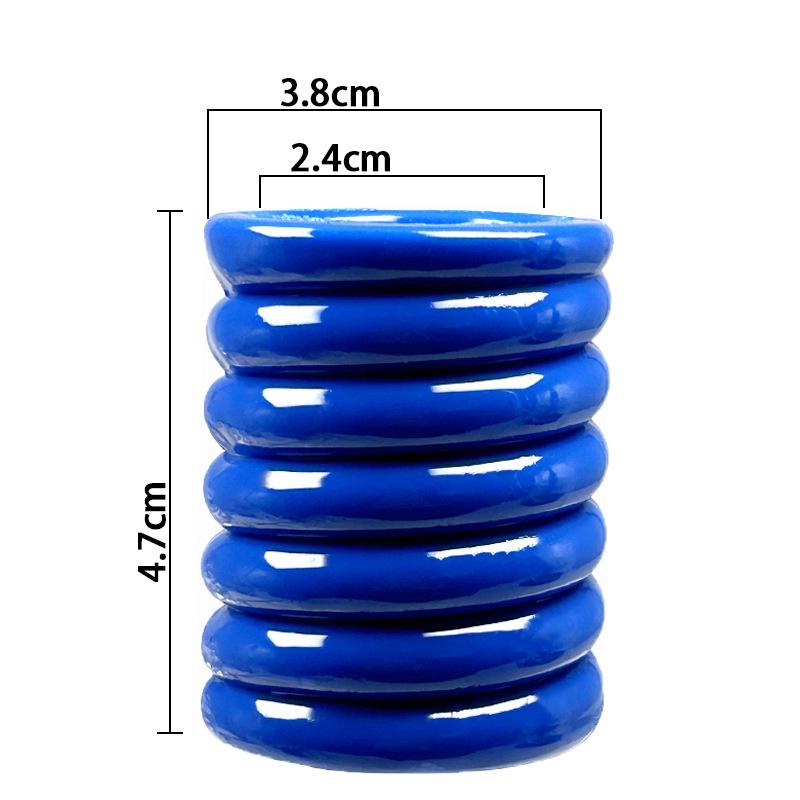 Špičkový erotický kroužek pro cudnost a oddálení ejakulace pro předkožku - Odolný design s očkem