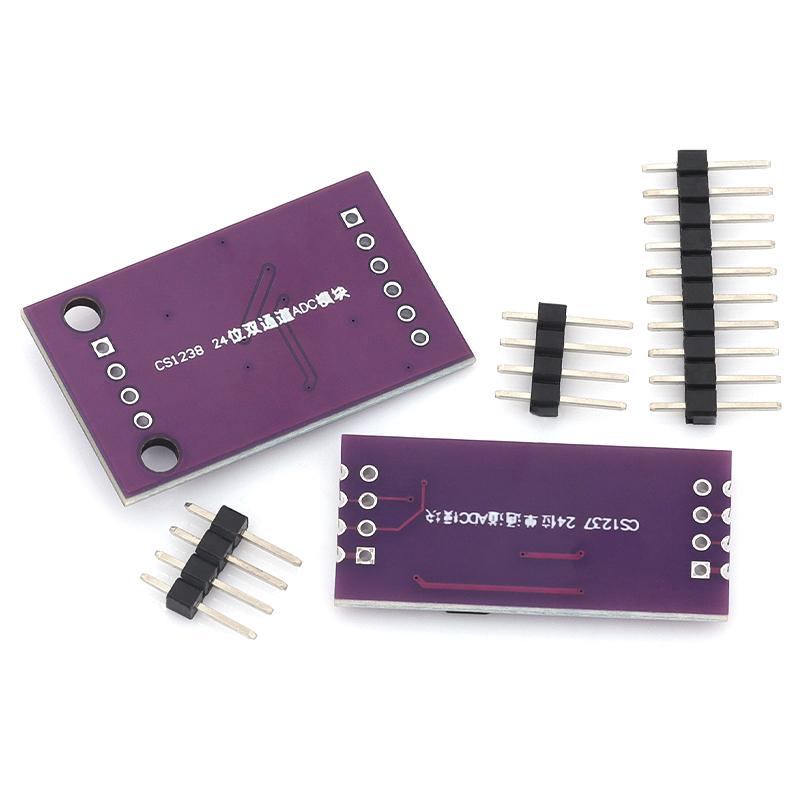 CS1237 24 bit ADC module onboard TL431 external reference chip single channel weighing sensor Arduino