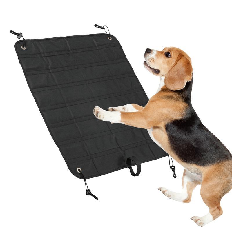80×64cm Universal Car Trunk Mat Waterproof Dustproof Car Bumper Protection Prevent Scratches Anti-Dirty Fold Pad for SUV Sedan