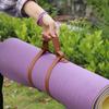 Belt With Handle Yoga Mat Strap Adjustable Blanket Holder Durable Blanket Carrying Strap