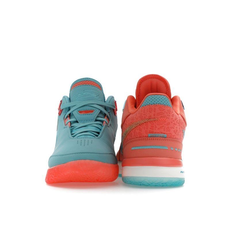 Nike Zoom LeBron NXXT Gen AMPD Miami Unisex Sneakers Multi-Color Mineral-Blue Light-Wild-Mango FJ1566-401
