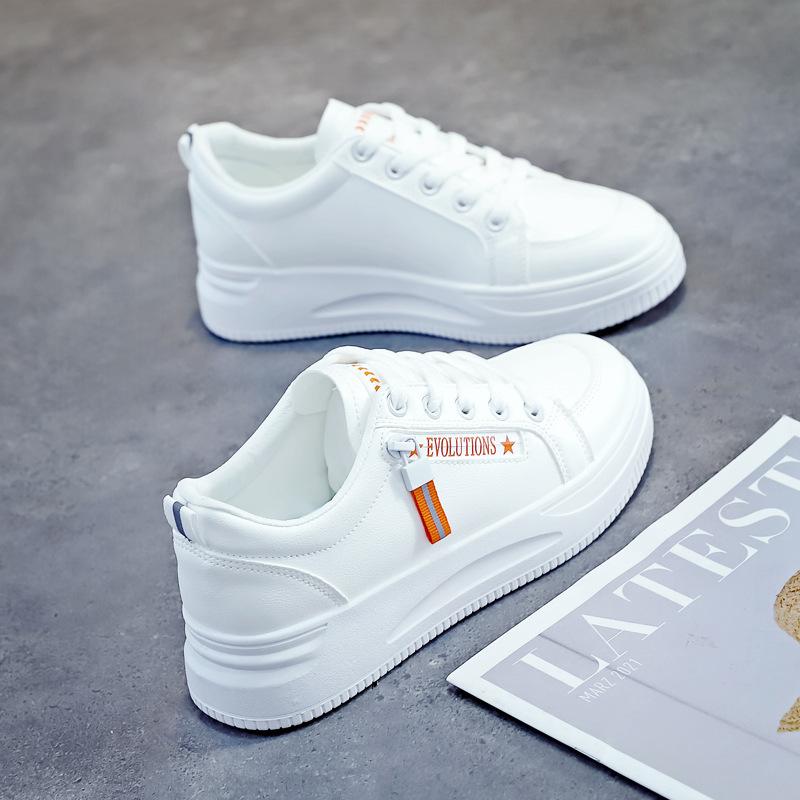Customized Little White Shoes Women's 25 Spring New Korean Version Student Running Shoes Board Shoes Women's Breathable Casual Shoes QR661