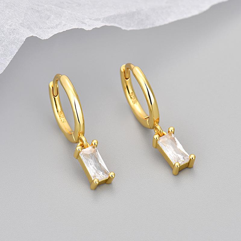 Earrings Gifts for Mom New 925 Silver Bowknot Cherry Stud Earring Butterfly Bee Drop Earring For Woman Jewelry