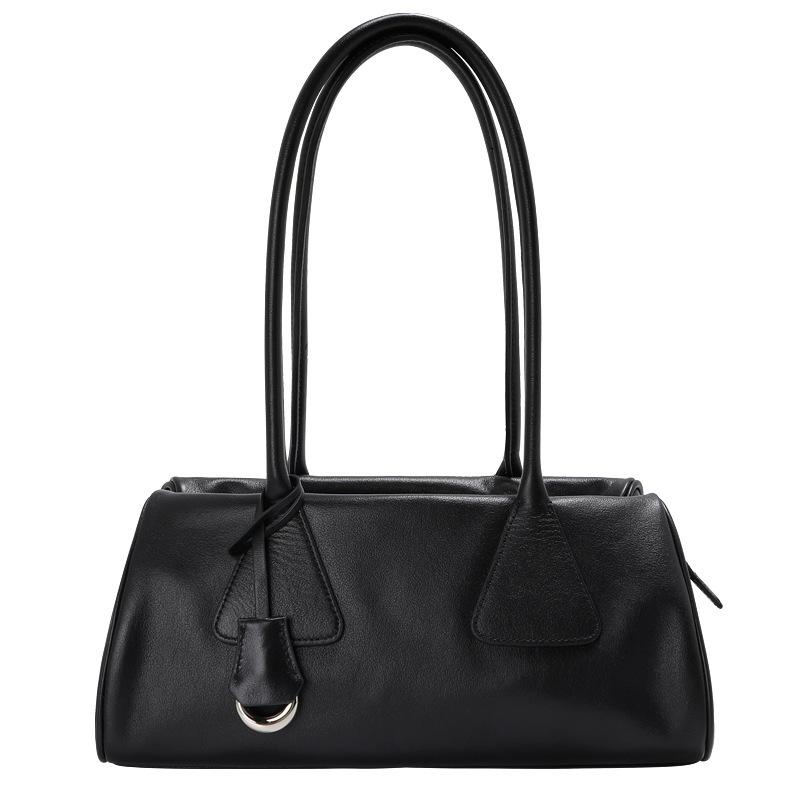 Borsa Sottobraccio in Pelle di Nicchia da Donna in Pelle di Mucca BD Bag Borsa da Lavoro a Mano Senso Premium Monospalla Tracolla Borsa a Cuscino