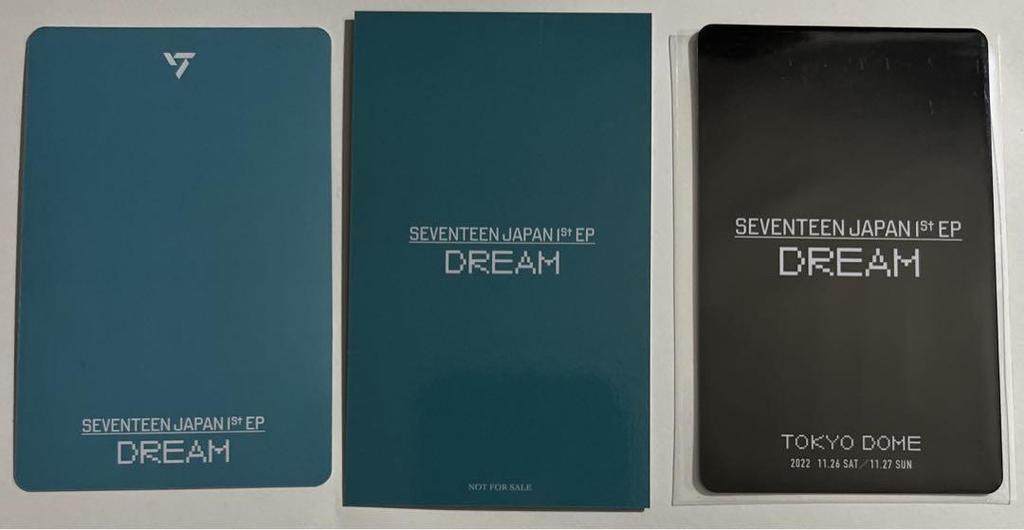 [USED] SEVENTEEN Jun DREAM CARAT version trading card + CD