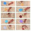 Creative Wax Beads Envelope Sealing Stamps Craft Decorative Lacquer Seal Set Wax Stamp Gift for Children Kids