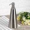 800ml Stainless Steel Liquid Pump with Wide Mouth and Non-Slip Base for Kitchen, Bathroom, Hotel,