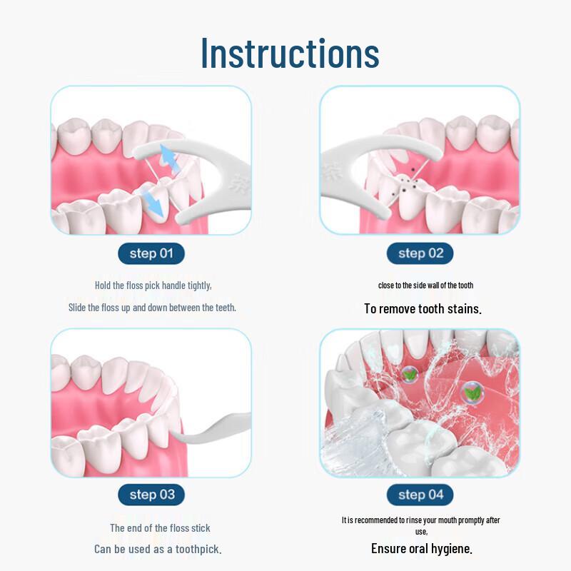 CHAHUA Dental Floss Sticks