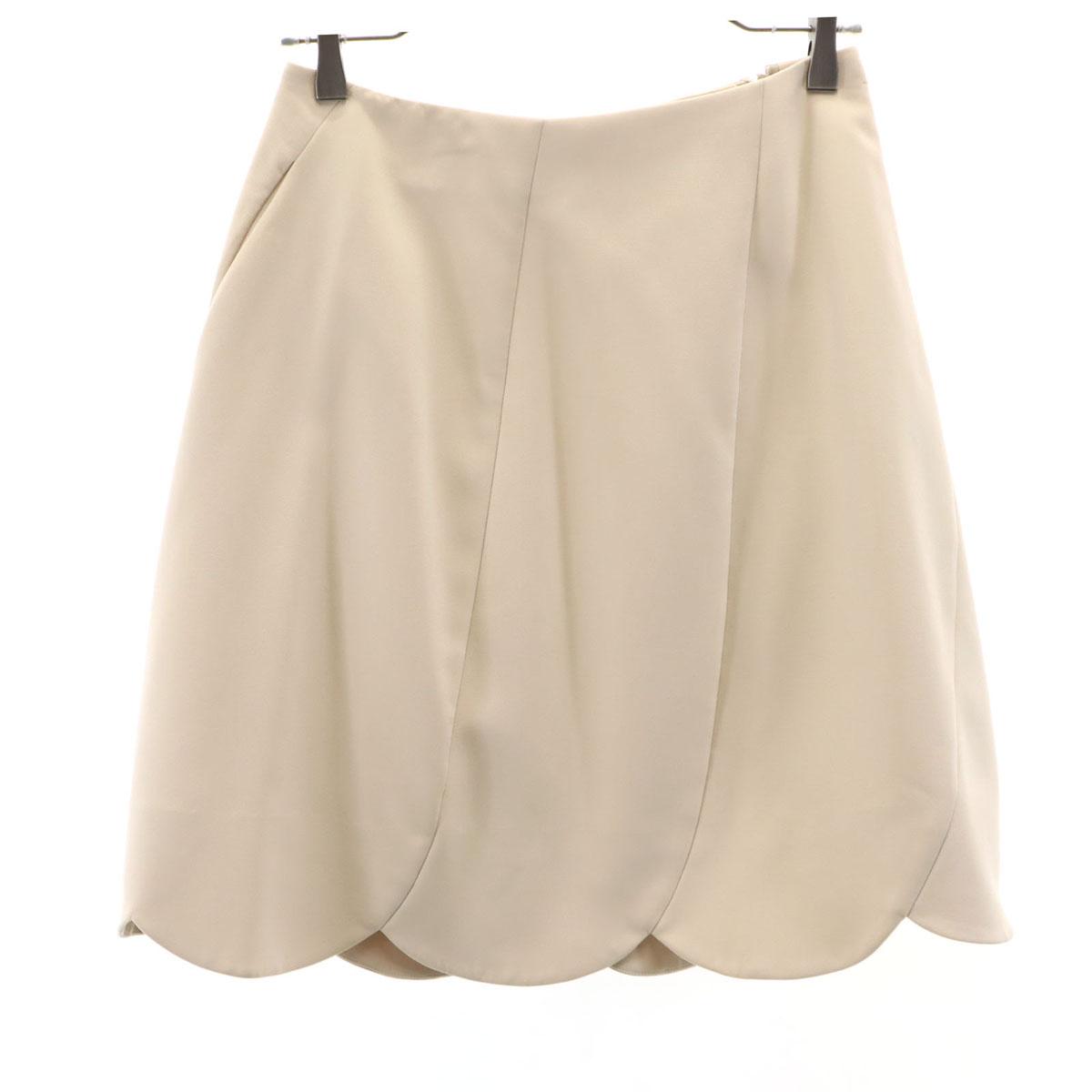 

FOXEY NEW YORK made in Japan Midi Skirt 40 cream Women Used