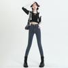 Autumn and winter new pencil jeans women's high-waisted leggings 2025 thin and versatile jeans