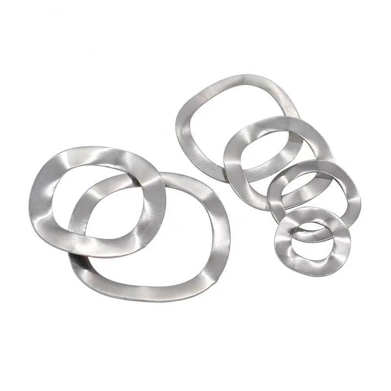 304 Stainless Steel Corrugated Wave Spring Washer for Bearings