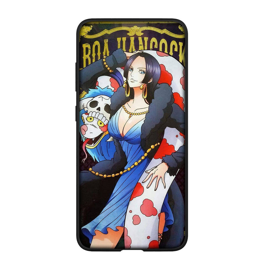 Phone Case for iPhone 17 15 16 Plus Redmi Note 14 12 11 13 Pro Max Huawei P30 P20 Lite OPPO A60 A80 A38 A54 Boa Hancock Funda One Pieces Luffy Cover