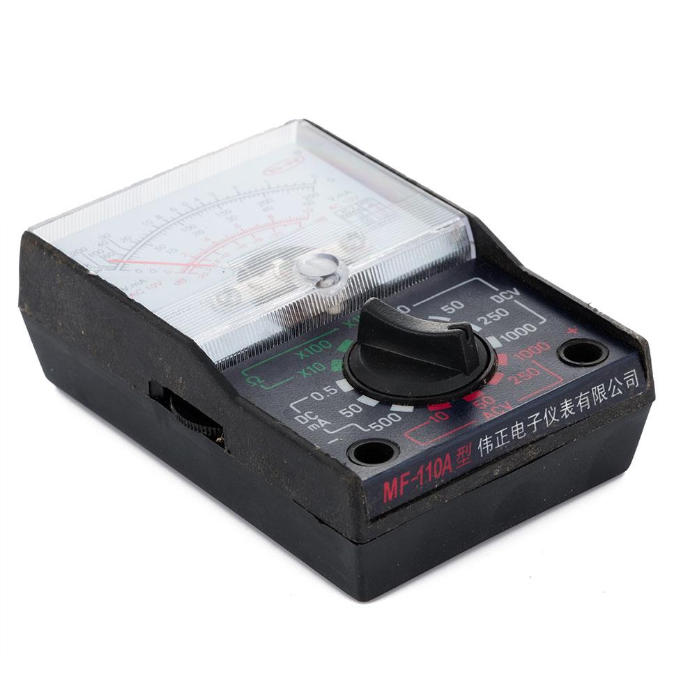 Volt Tester MF-110A Multi Tester Multimeter Pointer Multimeter DC/AC Current Meter DC/AC Voltmeter