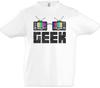 Geek TV Glasses Kids Boys T-Shirt Fun Admin Computer Scientist Gamer Programmer-