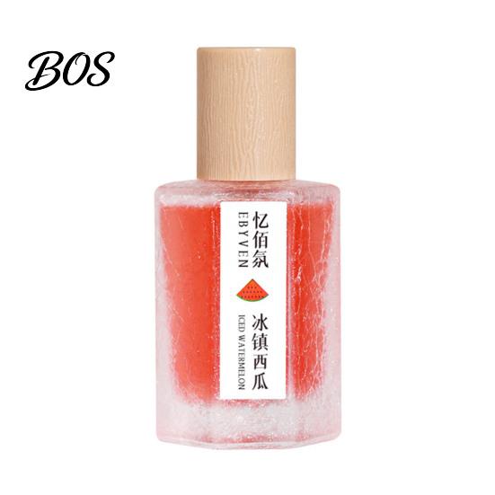 Long-lasting Summer Scent Lady Perfume, Fruity Watermelon Lychee Peach for Women, Photogenic Perfume Bottle 50ml Long Lasting Light Fragrance, Glitter красный