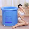 Water Beauty Badeeimer, verdickte Isolierung für Erwachsene und Kinder, zusammenklappbarer aufblasbarer Duscheimer