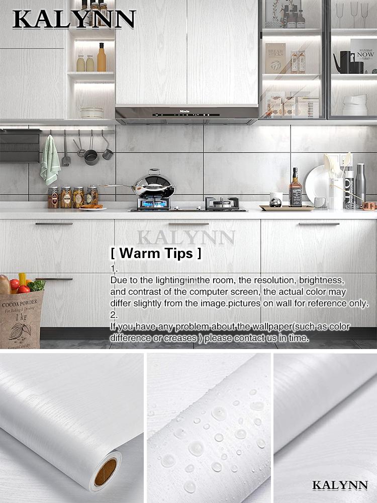 Black Wood Contact Paper Peel and Stick Self-Adhesive Wallpaper,Decorative Vinyl Film for Countertop Cabinets Furniture Surface