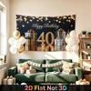 Party Backdrop Birthday 40th Photo Booth Background Front Door Decor