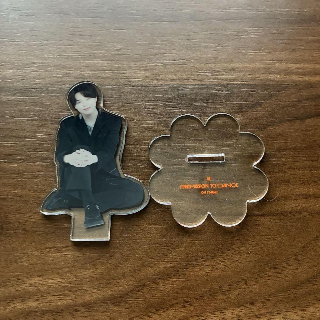 [USED] BTS Jimin File Sticker Acrylic Stand