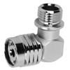 Diving Adapter Rotate 360 Degrees Corrosion Resistant High Hardness Secondary Diving Regulator for Diving