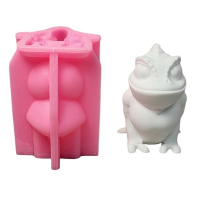 Animal Statue Silicone Candle Molds for Epoxy Resin Candle Soap Making Home Decoration Gypsum Silicone Molds for Craft