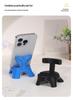 Bowknot Chair Mobile Phone Holder: Creative Desk Ornament & Binge-Watching Stand