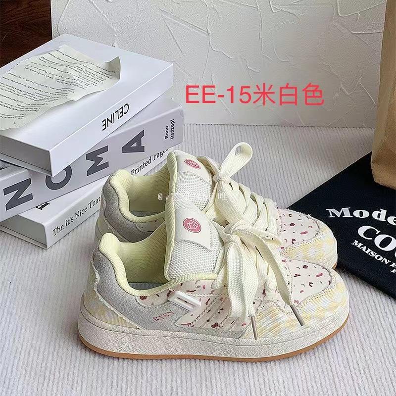 

Дизайнерские туфли-макеты для детей ins tide 2025 весна-лето новые универсальные повседневные белые туфли для мужчин 40