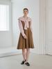 Koes Amy Flare Dress Amy Flare Dress_Camel