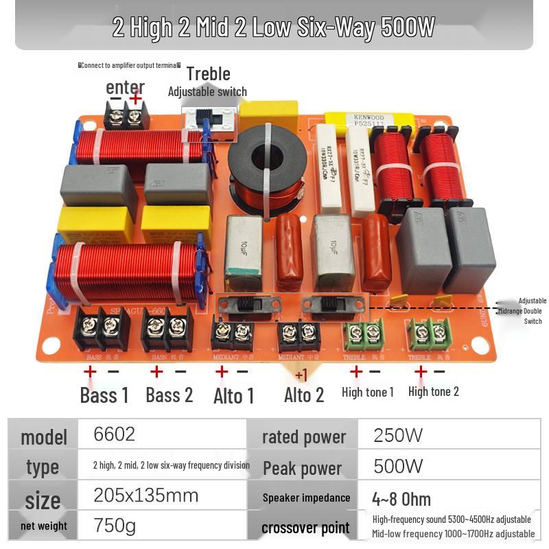 DIY High-Power, No-Weld Speaker Crossover: 2-Way to 5-Way HIFI