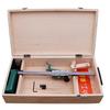 High-Precision 0-200mm Vernier Height Gauge with Dial Scriber and Digital Display.