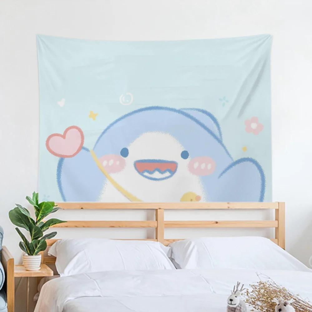 Аниме Фото Гобелен Офис Гостиная Украшения Дома Настенный Гобелен 100x75cm — фото 3