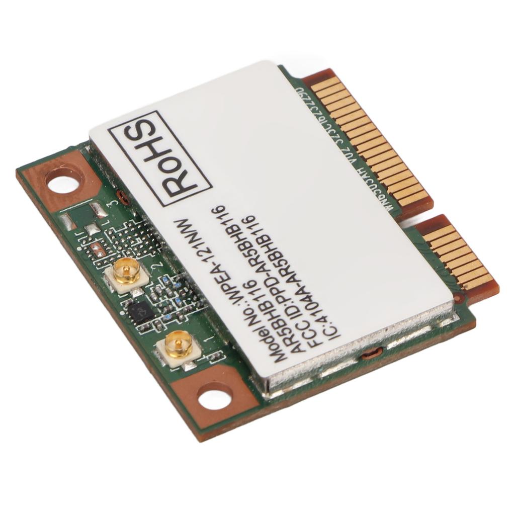 AR9382 Network Card 2.4 5GHz 300Mbps Transmission Plug and Play Mini PCIE WiFi Card for Win 7 8 8.1 10