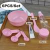 8pcs/Set DIY Face Mask Mixing Tools - Facial Applicator Spatula Mask Bowl Spoons -Applying Masks And Skin Care Products