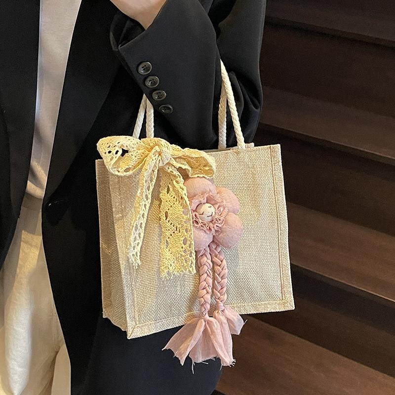 

Корейская версия сумка INS женская 2025 новая мода для выхода ланч-бокс сумка для бенто женская Мори литературная сумка через плечо