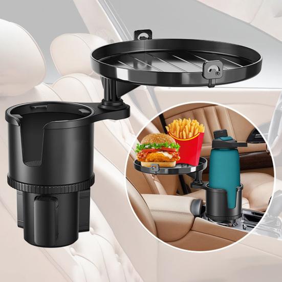 

Автомобильный подстаканник с закусками, складной, съемный, вращающийся на 360 градусов, легко