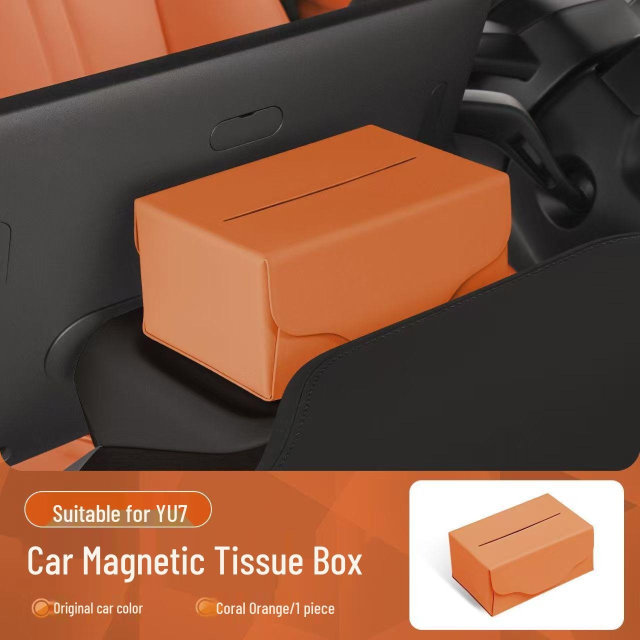 

Xiaomi YU7 Magnetic Suction Car Tissue Holder for Screen Back Storage