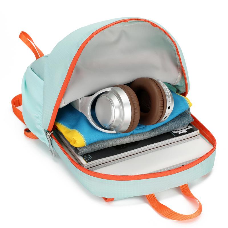 Schoolbag Outdoor Sports Lightweight Folding Backpack Large Capacity Portable Hiking Bag Sports Leisure Cycling Backpack