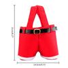 Christmas Decorations Candy Bag Wine Bottle Holder Santa Pants Lovely Treat Bags Sacks Stocking Filler
