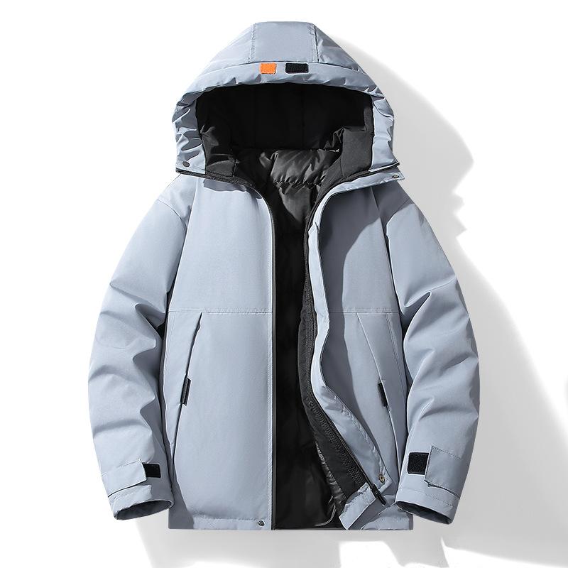 Hooded Cotton Jacket Men's Autumn and Winter Fashionable Personality Versatile Warm Jacket